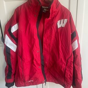Wisconsin Badgers, Red Jacket with White and Black details